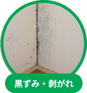 黒ずみ・剥がれ