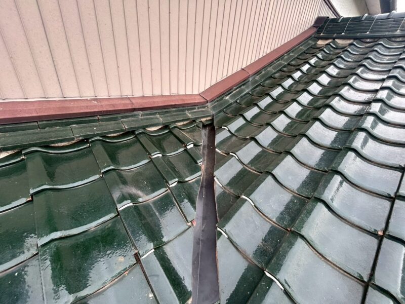 愛知県刈谷市にて雨漏り修理〈谷板金からの雨漏り事例〉の施工後写真